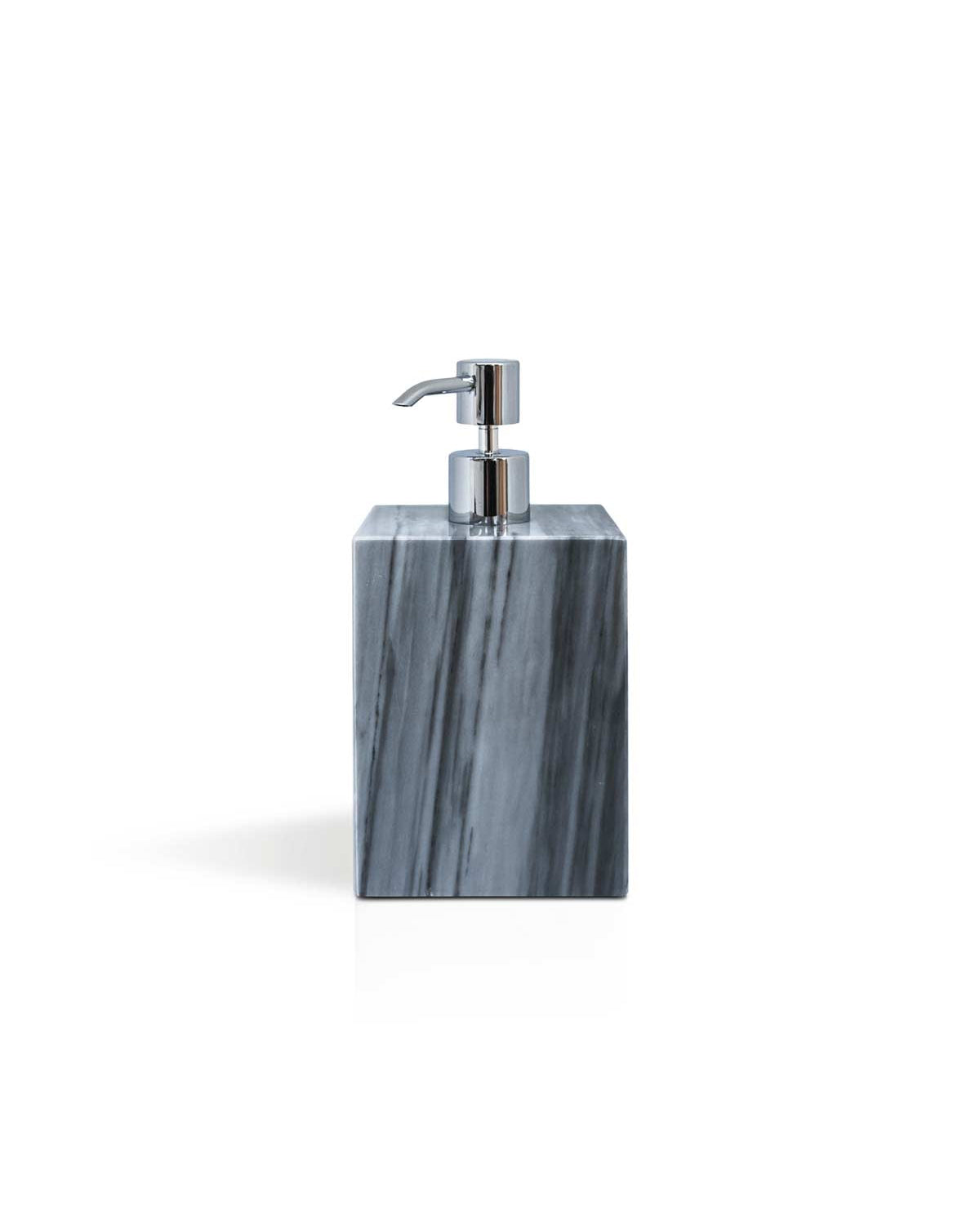 Squared - Dispenser sapone in marmo grigio