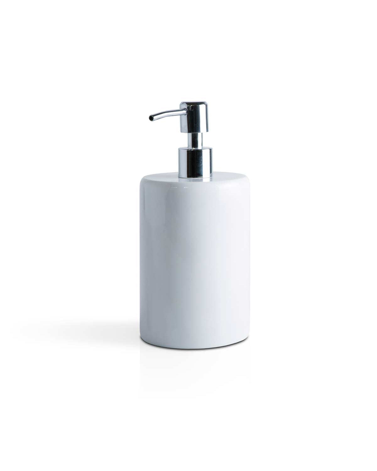 Rounded - Dispenser sapone in marmo bianco