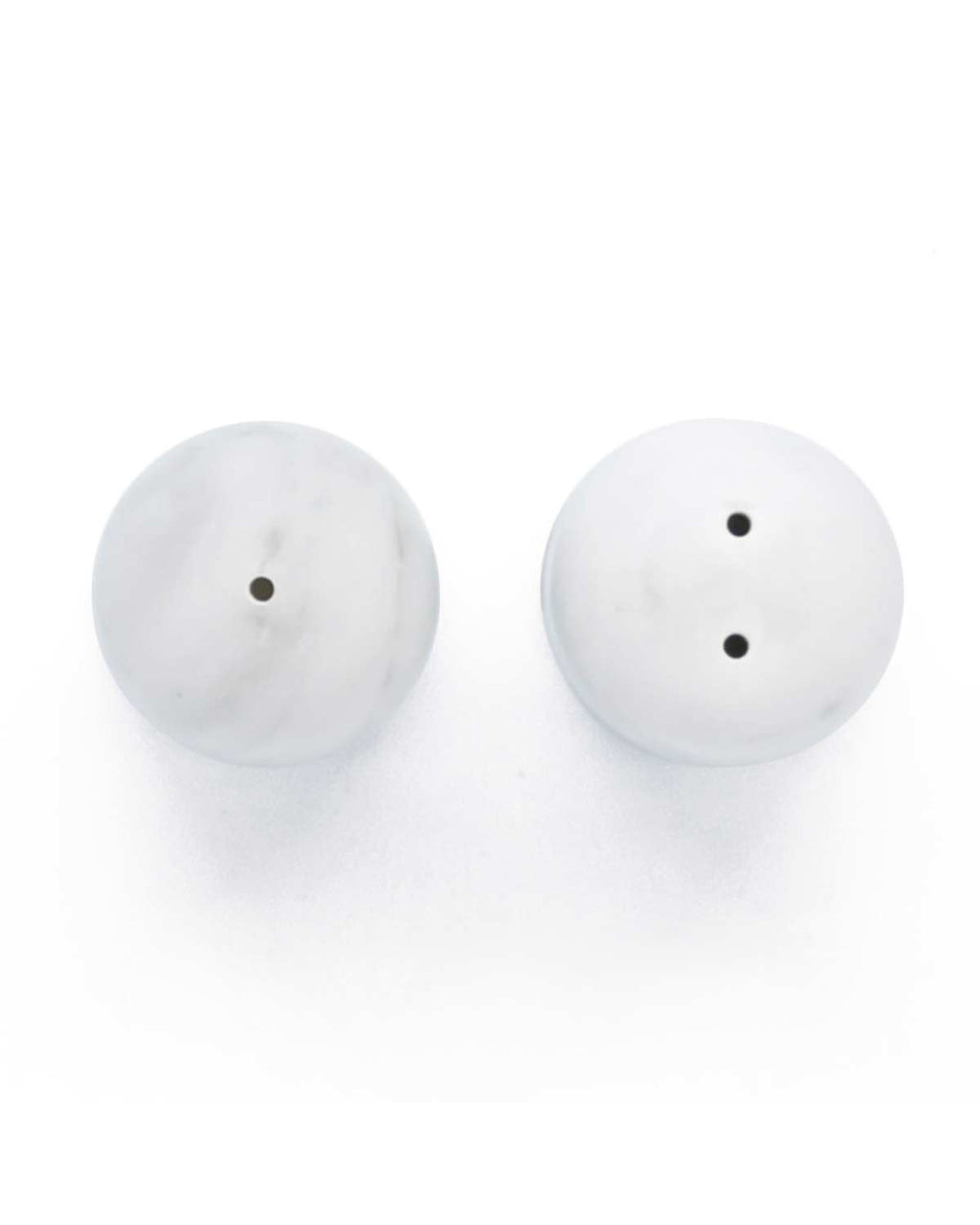 Set sale e pepe in marmo di Carrara