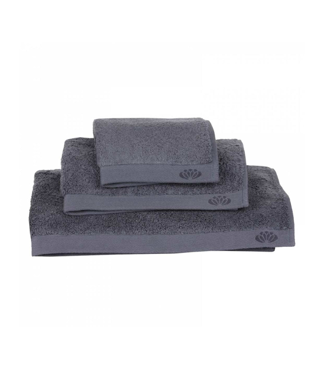 Botanic Deluxe - Asciugamano grigio antracite