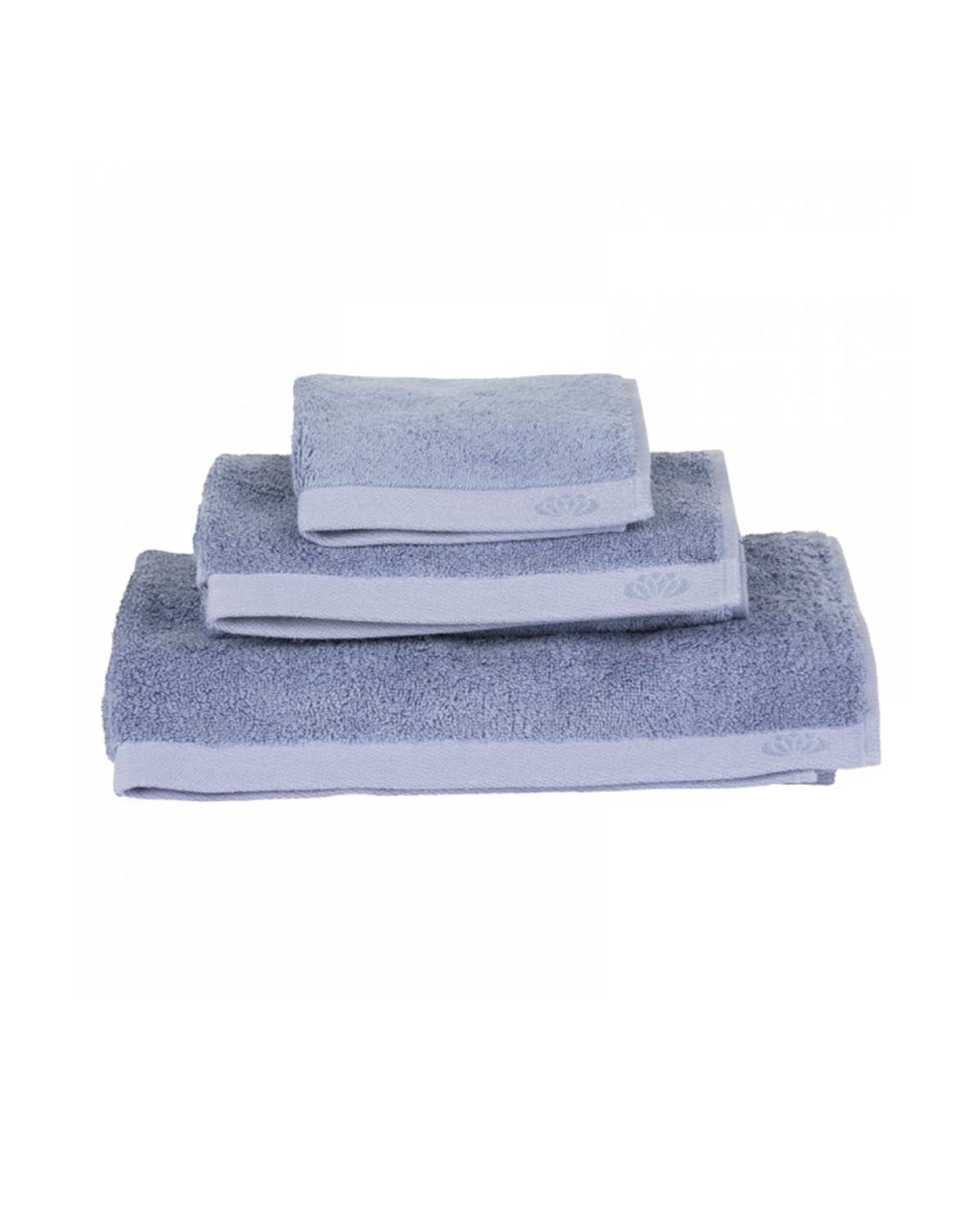 Botanic Deluxe - Asciugamano blu pioggia