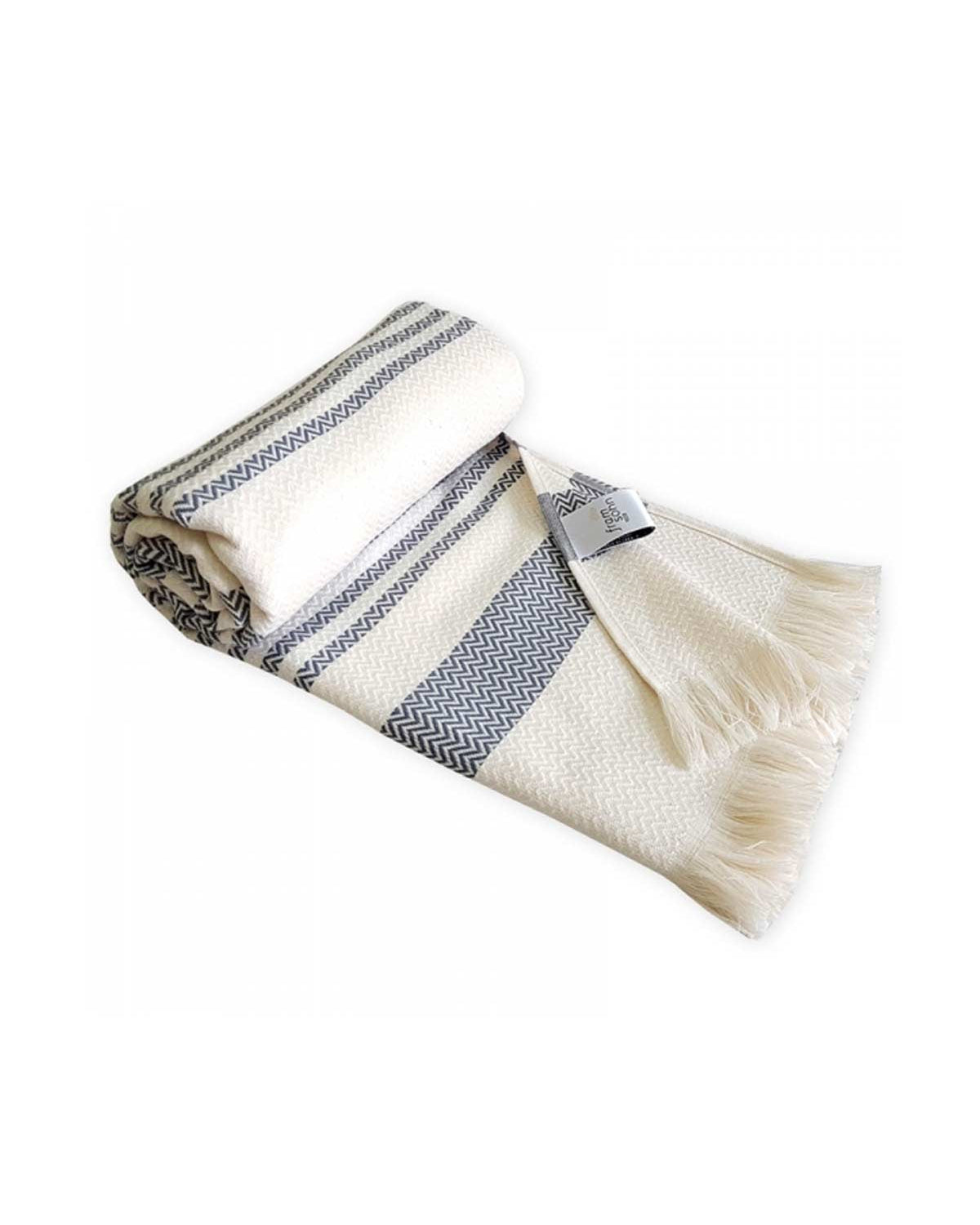 Boho - Asciugamano Hammam zig zag