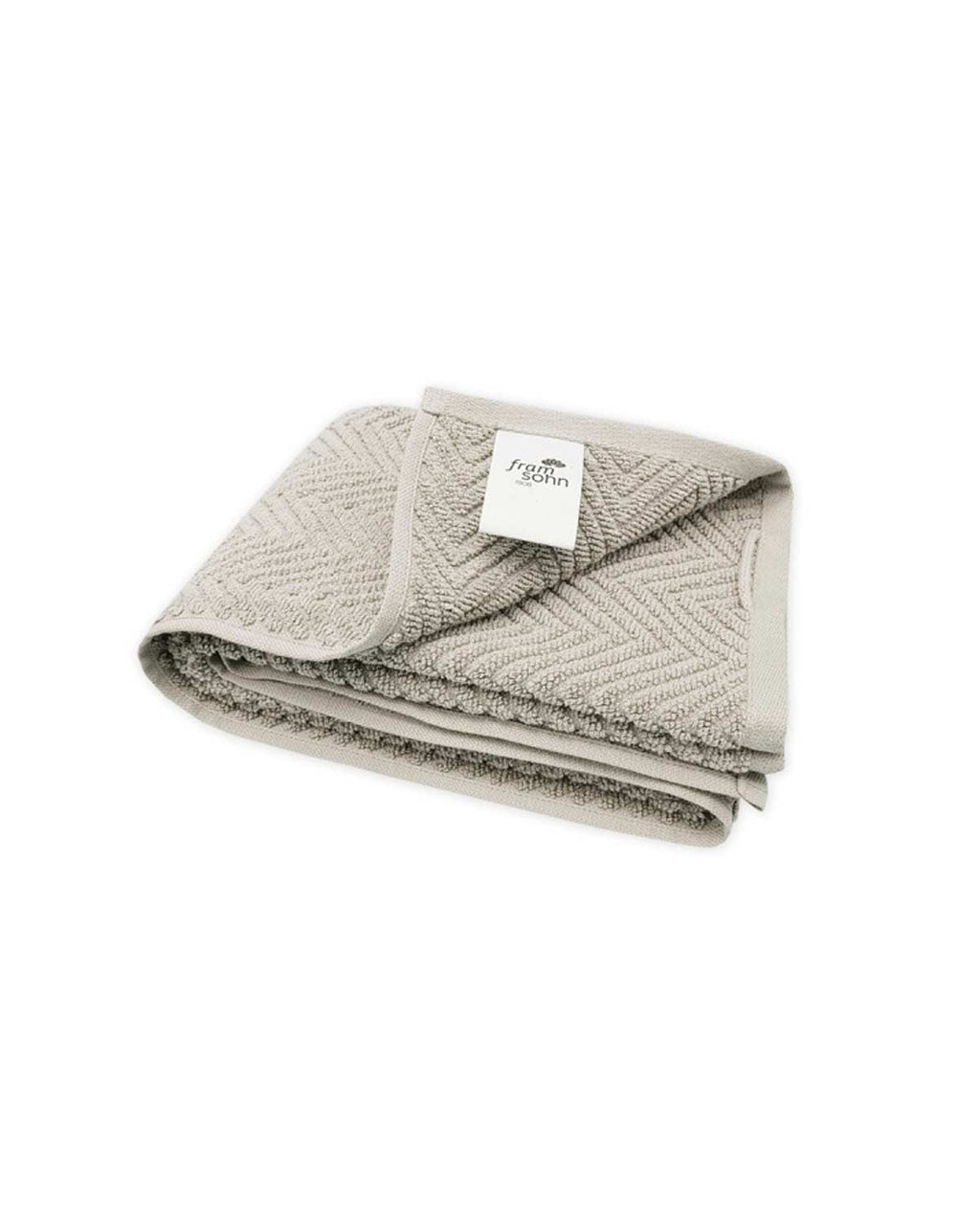 Ocean - Asciugamano in cotone biologico tortora