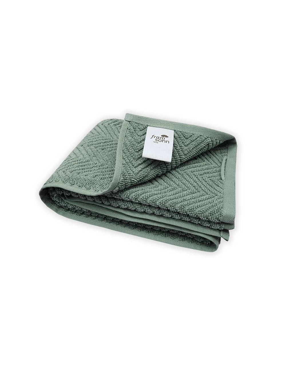 Ocean - Asciugamano in cotone biologico verde pino