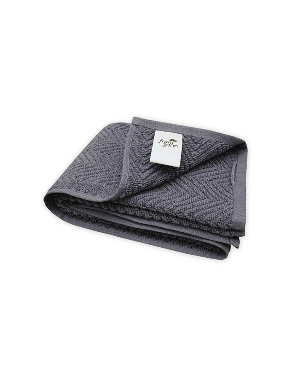 Ocean - Asciugamano in cotone biologico grigio grafite