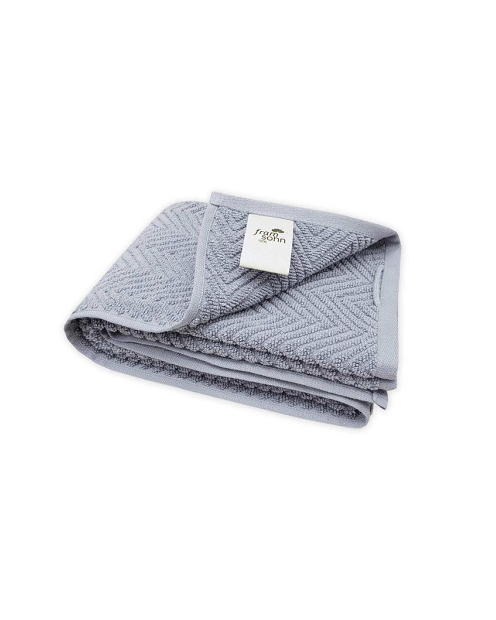 Ocean - Asciugamano in cotone biologico grigio silver