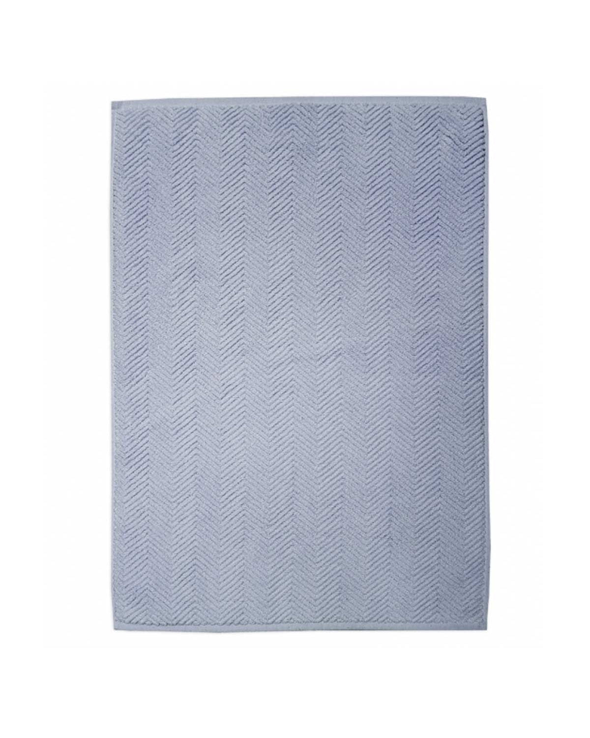 Ocean - Tappeto in cotone blu plumbago