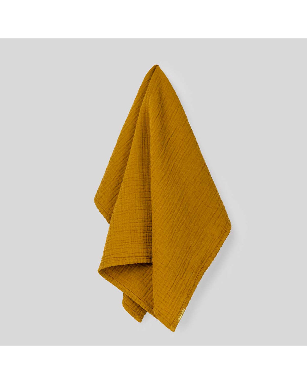 Canovaccio in garza di cotone giallo zafferano
