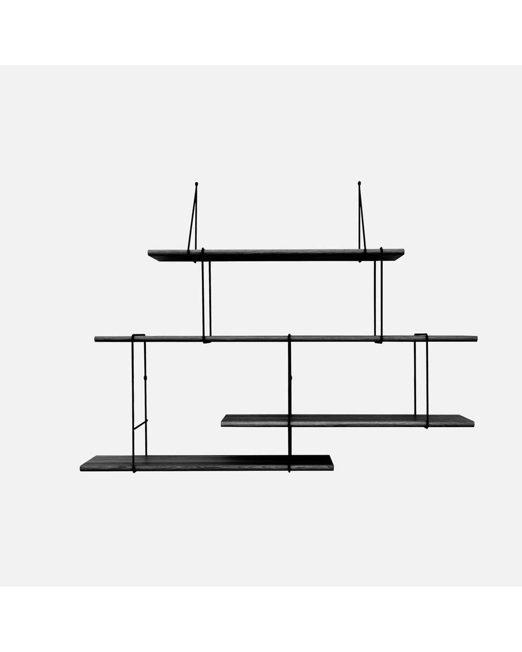 Link 2 - libreria frassino tinto nero e laccato.