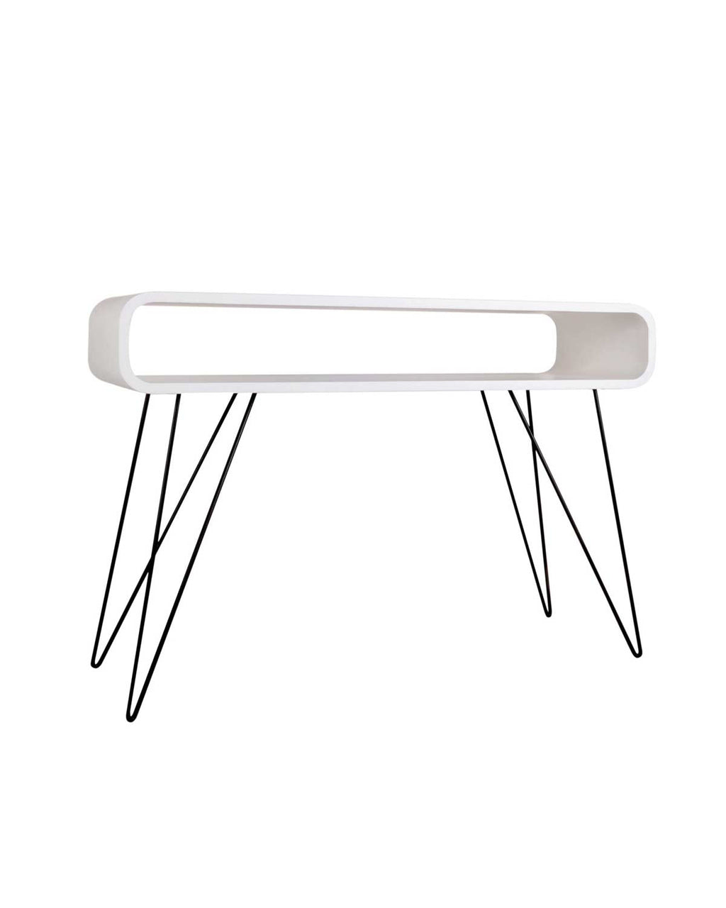 Metro - scrivania consolle bianca