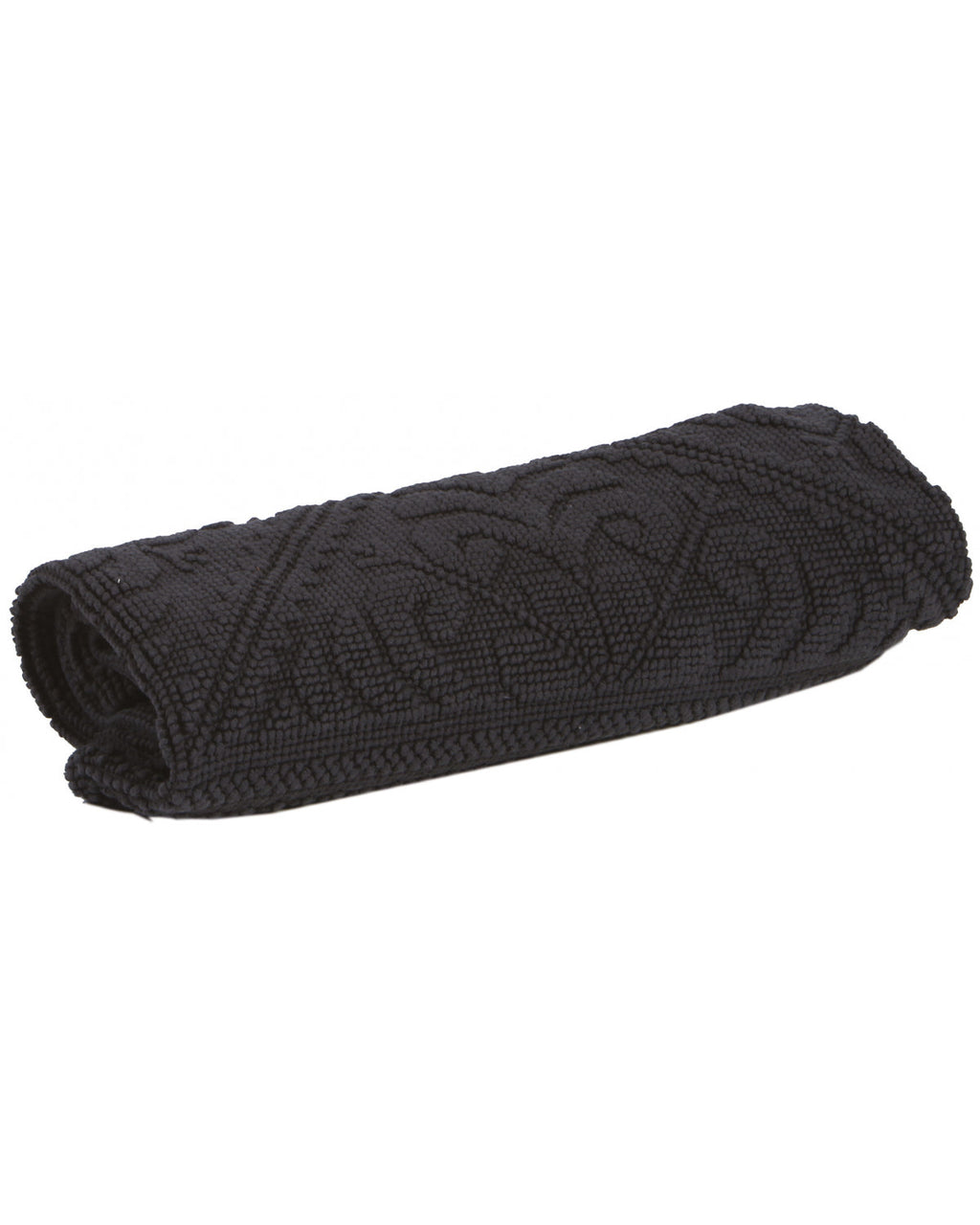 Enzo - Tappeto grigio scuro  54 X 110