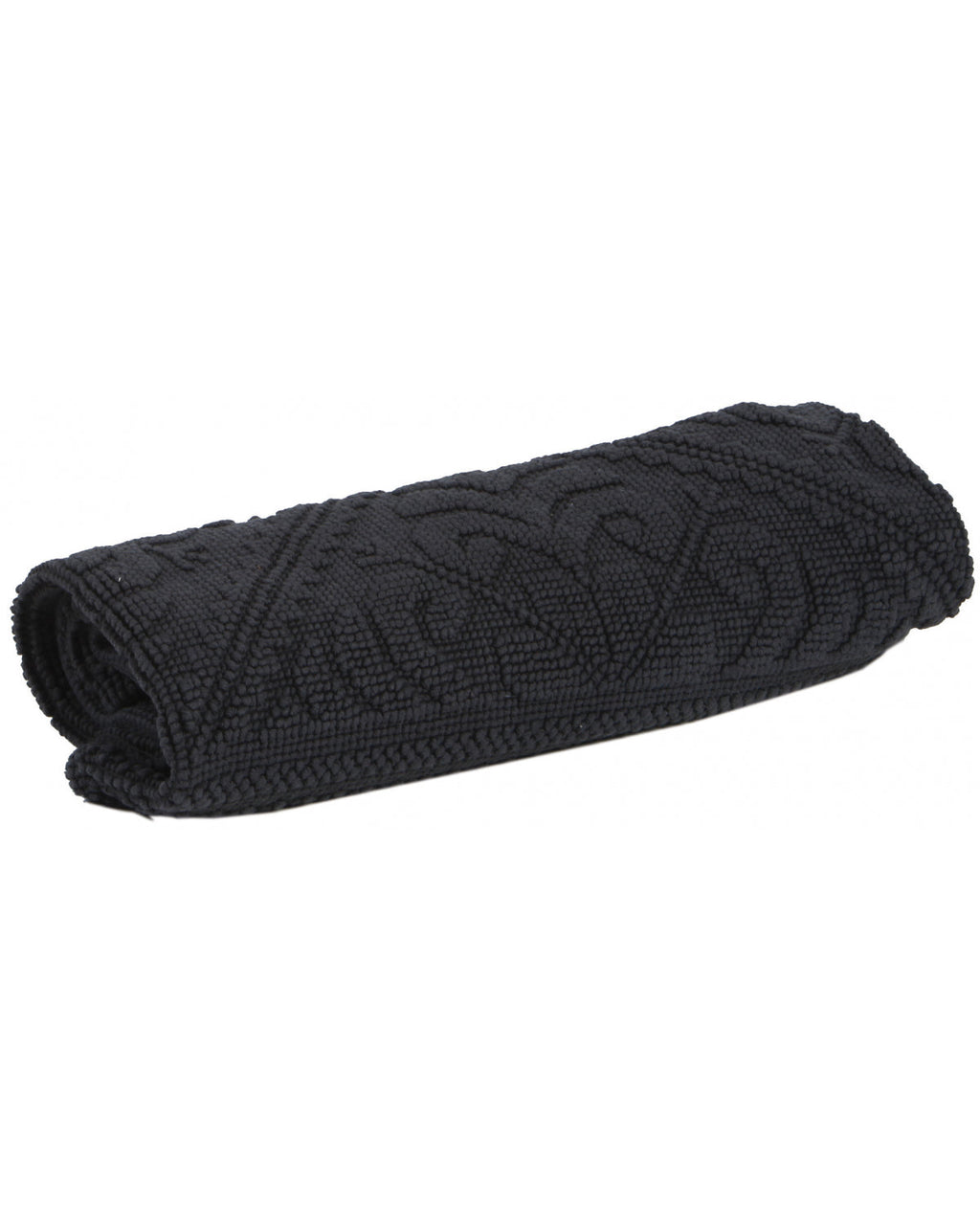 Enzo - Tappeto da bagno grigio scuro 54 X 64