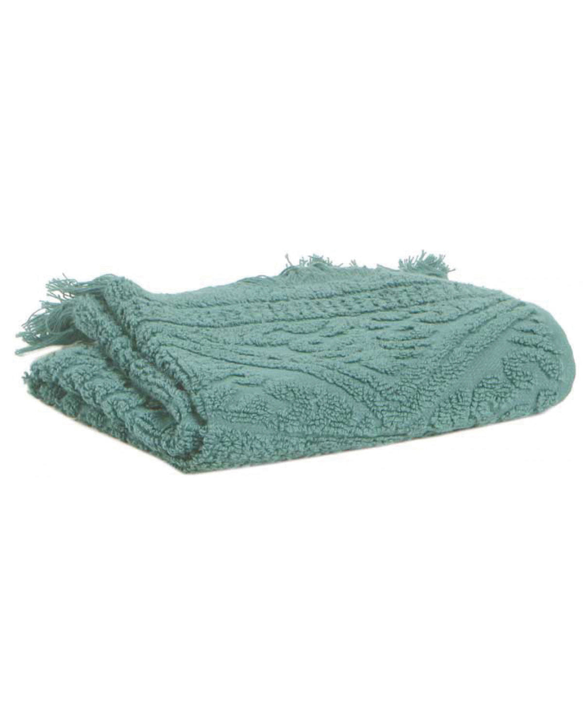 Zoe - Asciugamano ospite verde grigio 30 X 50