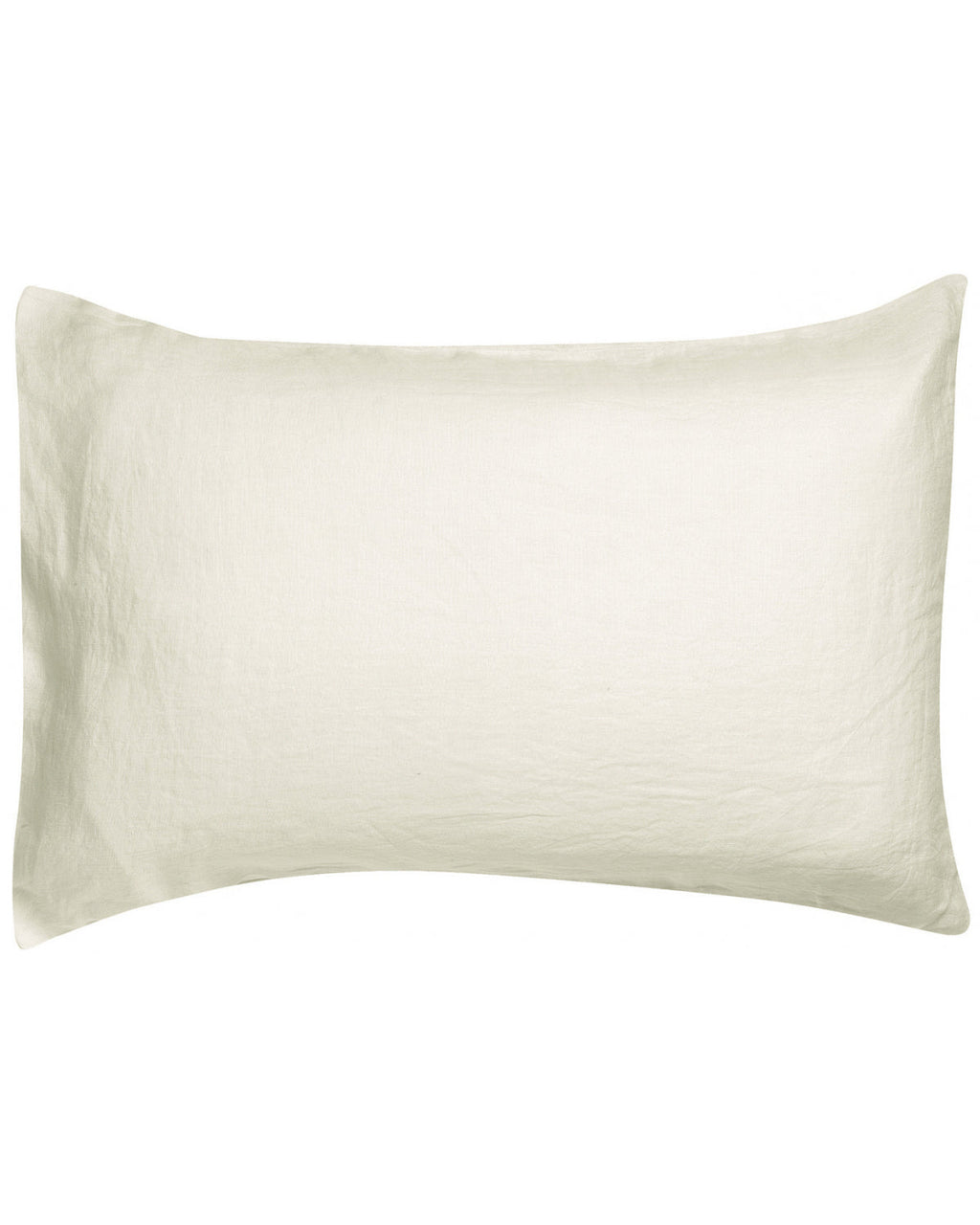 Zeff  - Federa per cuscino in lino lavato bianco gesso, 50 X 75