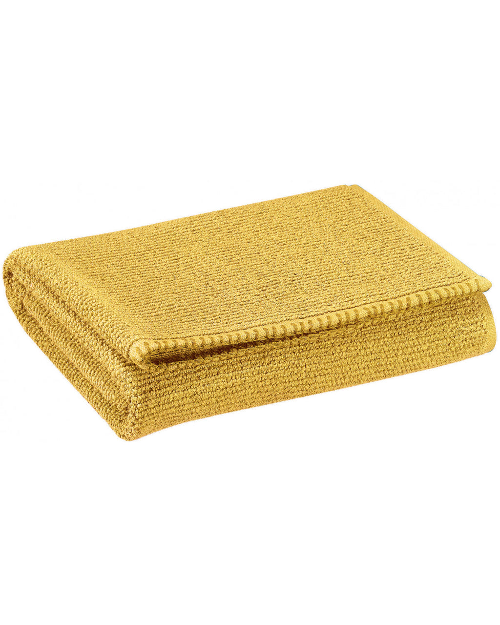 Bora - Maxi Asciugamano da bagno, giallo curry, 90 X 150