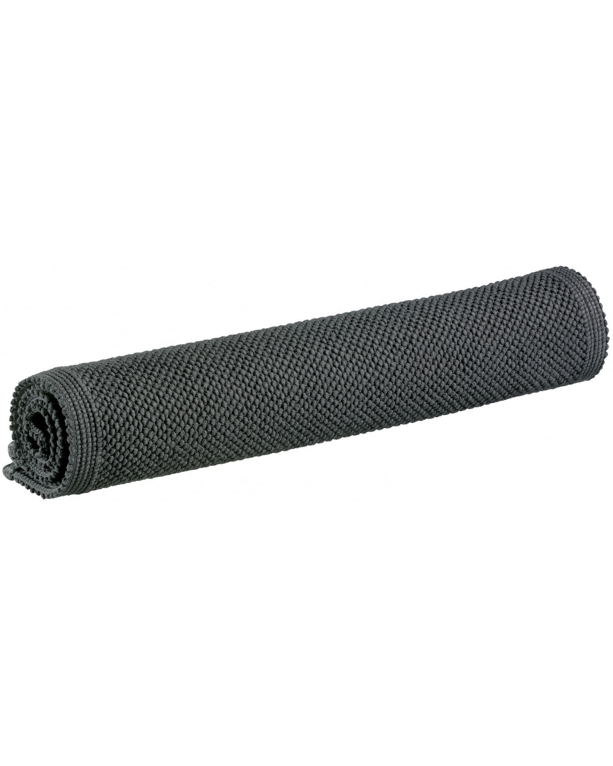 Etia - Tappeto da bagno Stonewashed grigio carbone 54 X 64