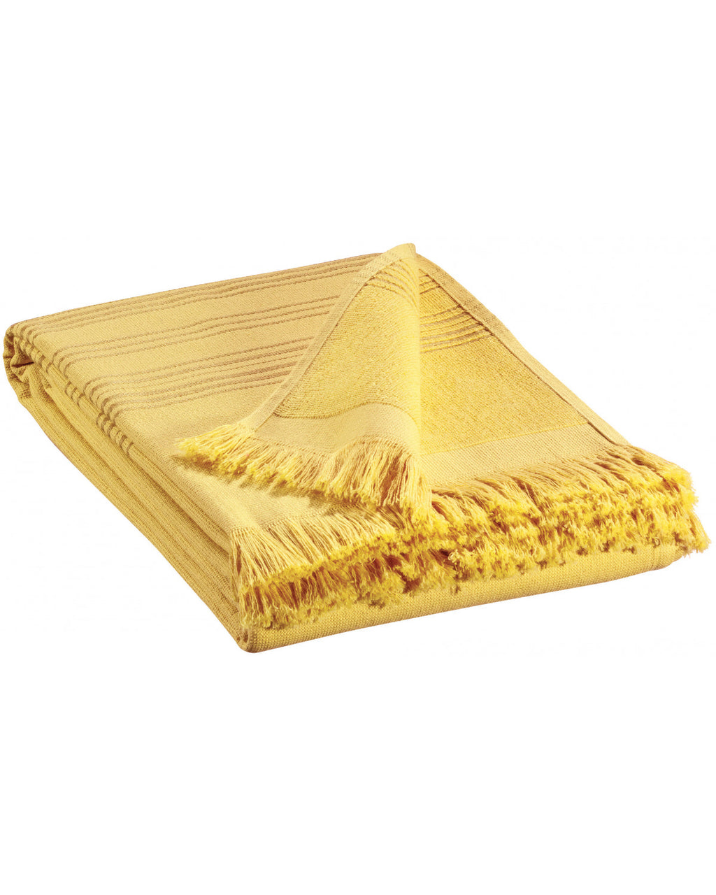 Cancun - Asciugamano Hammam giallo Curry 90 X 180