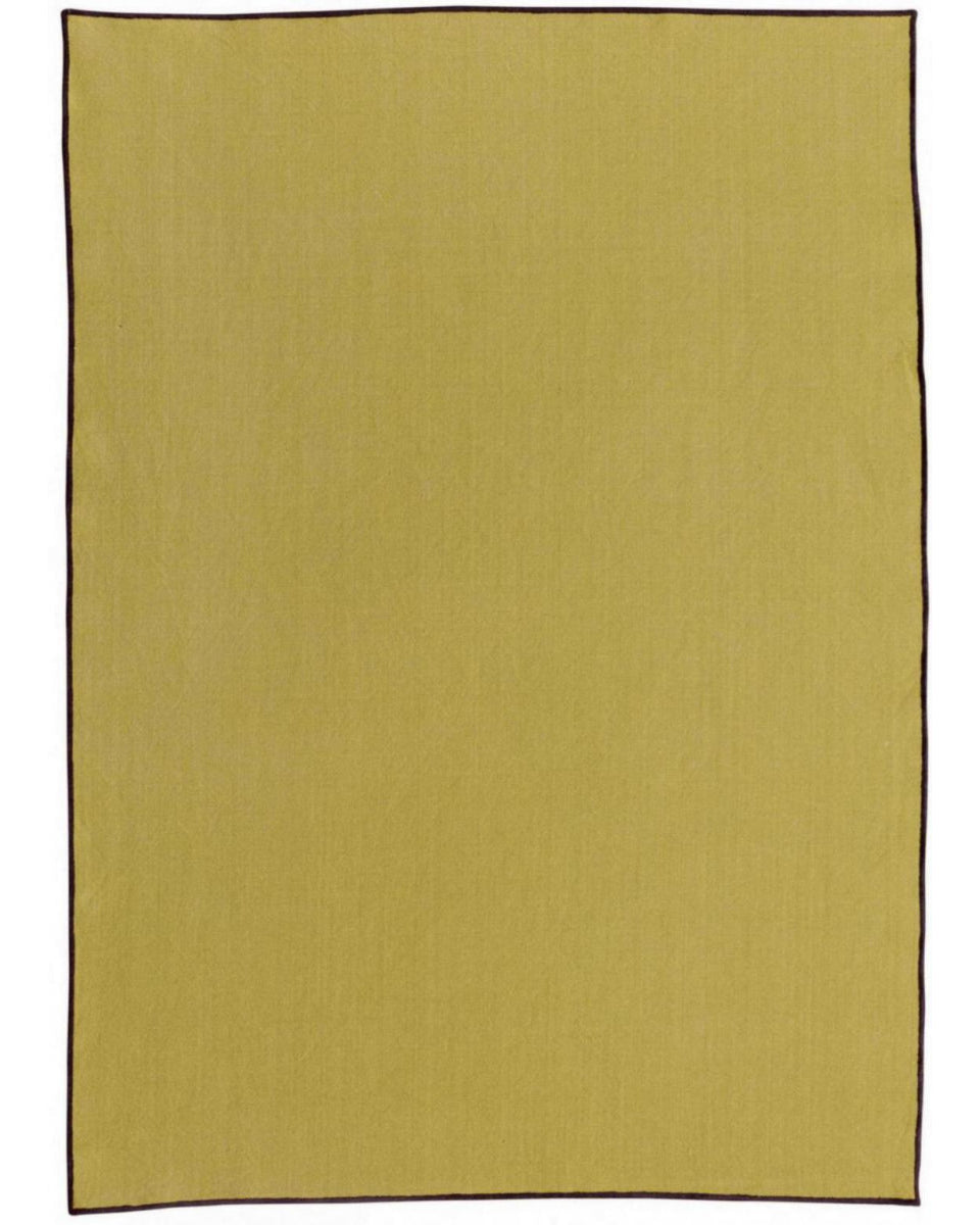 Isae - Asciugamano da cucina riciclato Kaki, 50 X 70