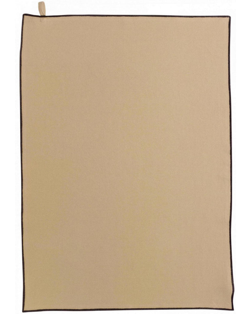 Isae - Strofinaccio in cotone riciclato cammello, 50 X 70