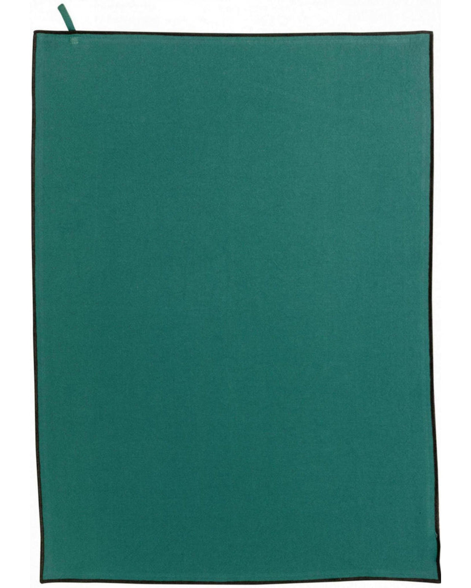 Isae - Canovaccio in cotone riciclato blu pavone, 50 X 70