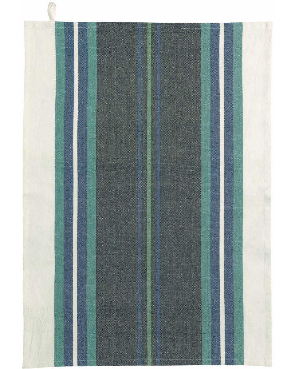 Yuna -  Strofinaccio in cotone riciclato a righe, 50 X 70