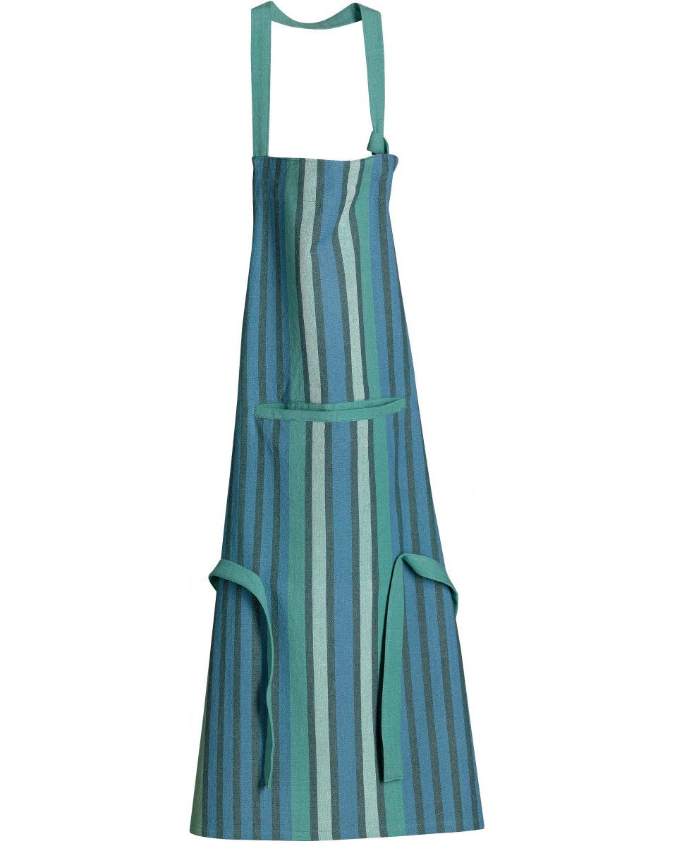 Yuna - Grembiule da cucina in cotone riciclato, con tasca, Paon 72 X 85