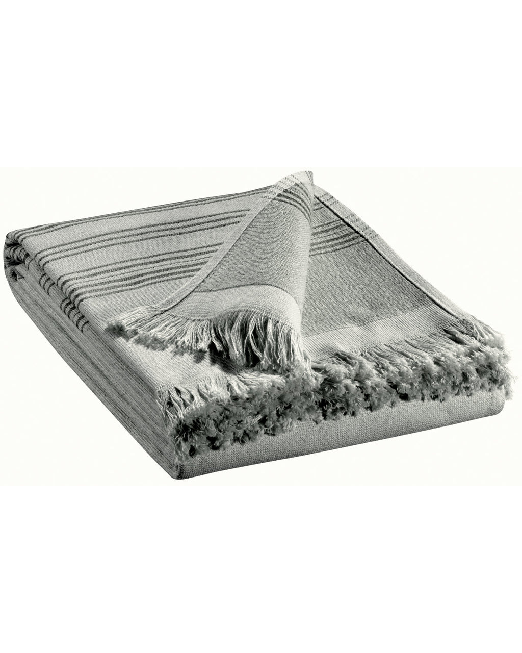 Cancun - Asciugamano Hammam grigio perla 90 X 180