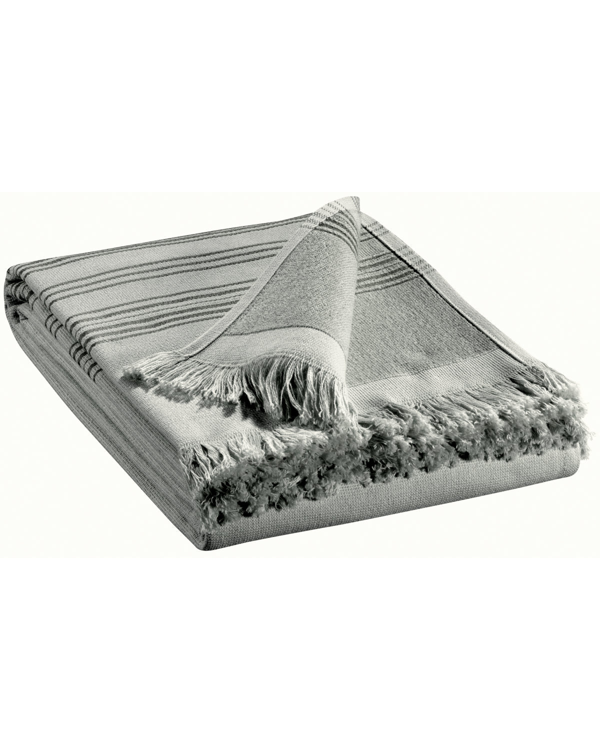 Cancun - Asciugamano Hammam grigio perla 90 X 180