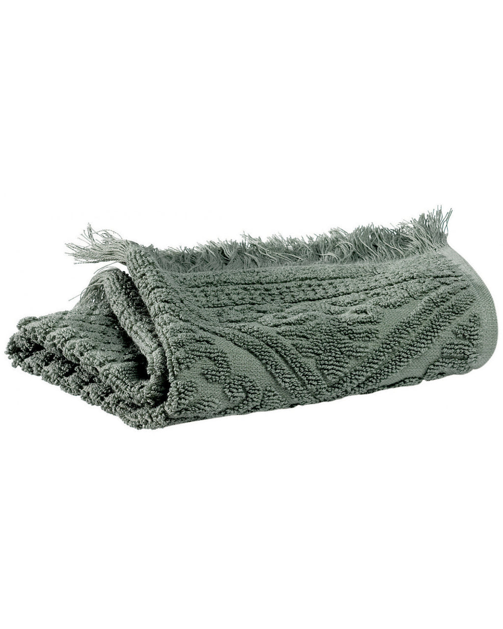 Zoe - Asciugamano ospite verde timo 30 X 50