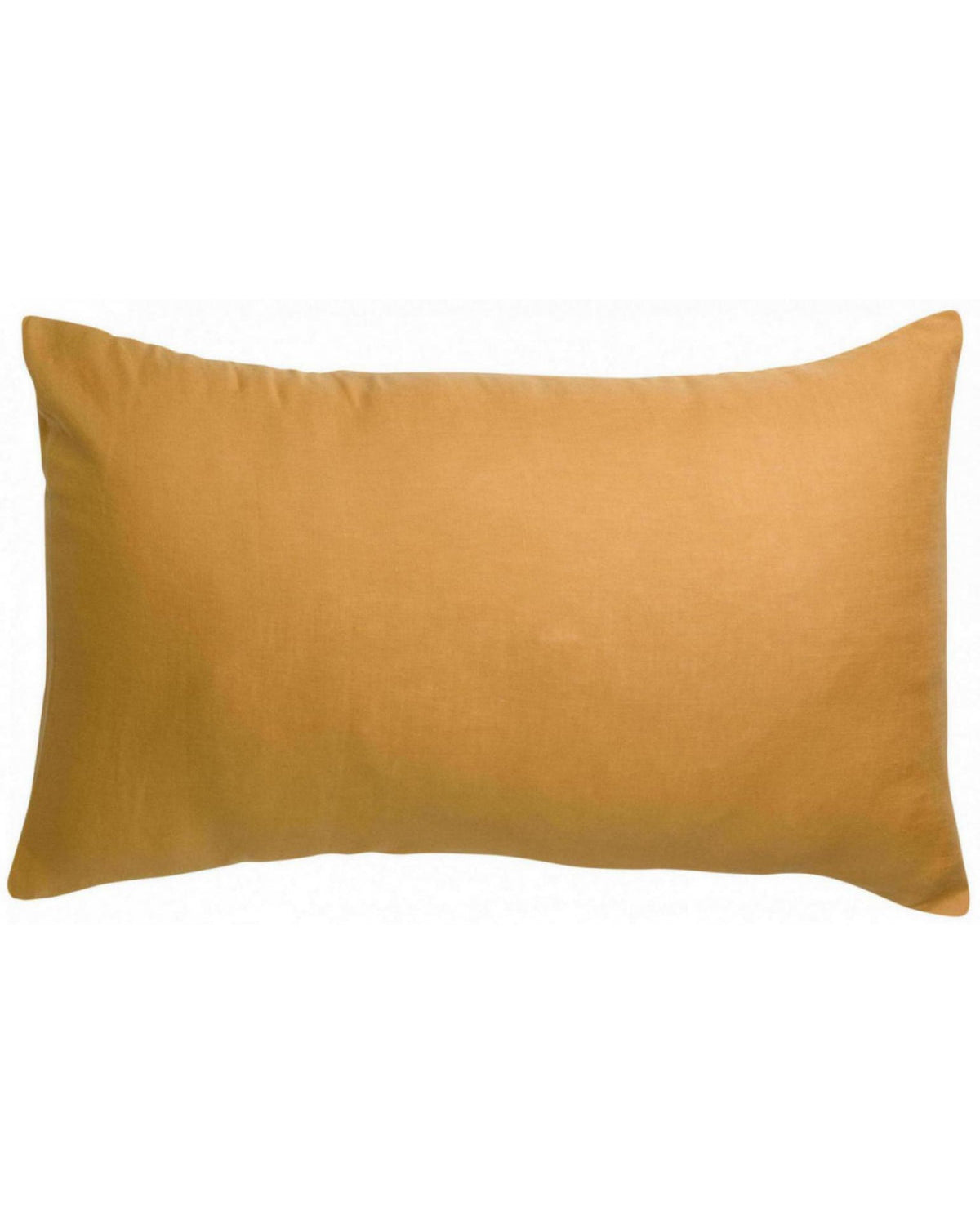 Zeff - Federa per cuscino in lino giallo ocra, 50 X 75