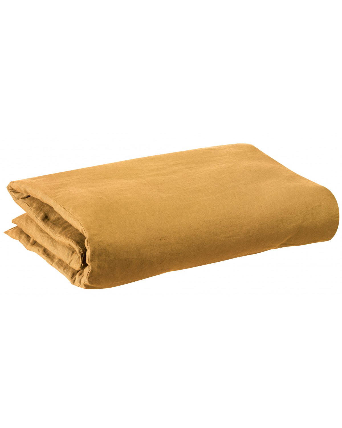 Zeff - Copripiumino in lino giallo ocra 240 X 220