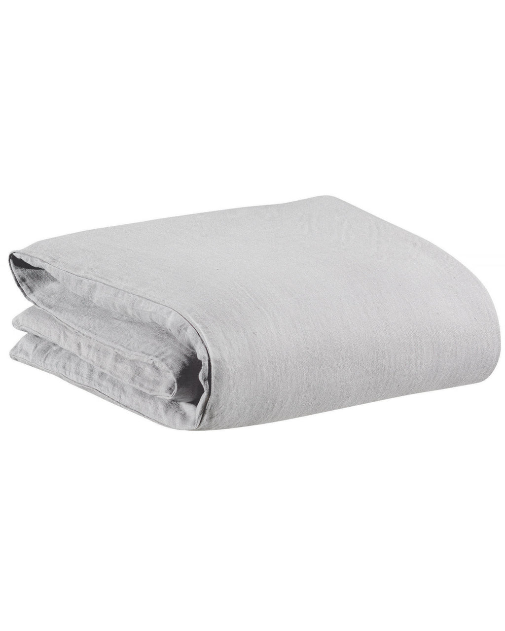 Zeff - Copripiumino in puro lino stonewashed  grigio perla, 240 X 220