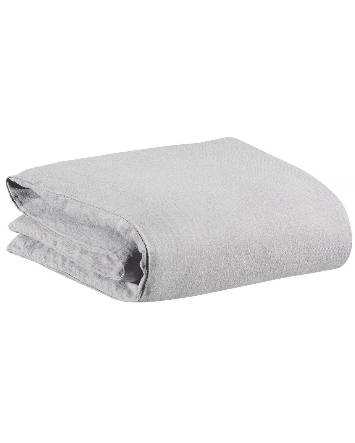 Zeff - Copripiumino in puro lino stonewashed  grigio perla, 240 X 220