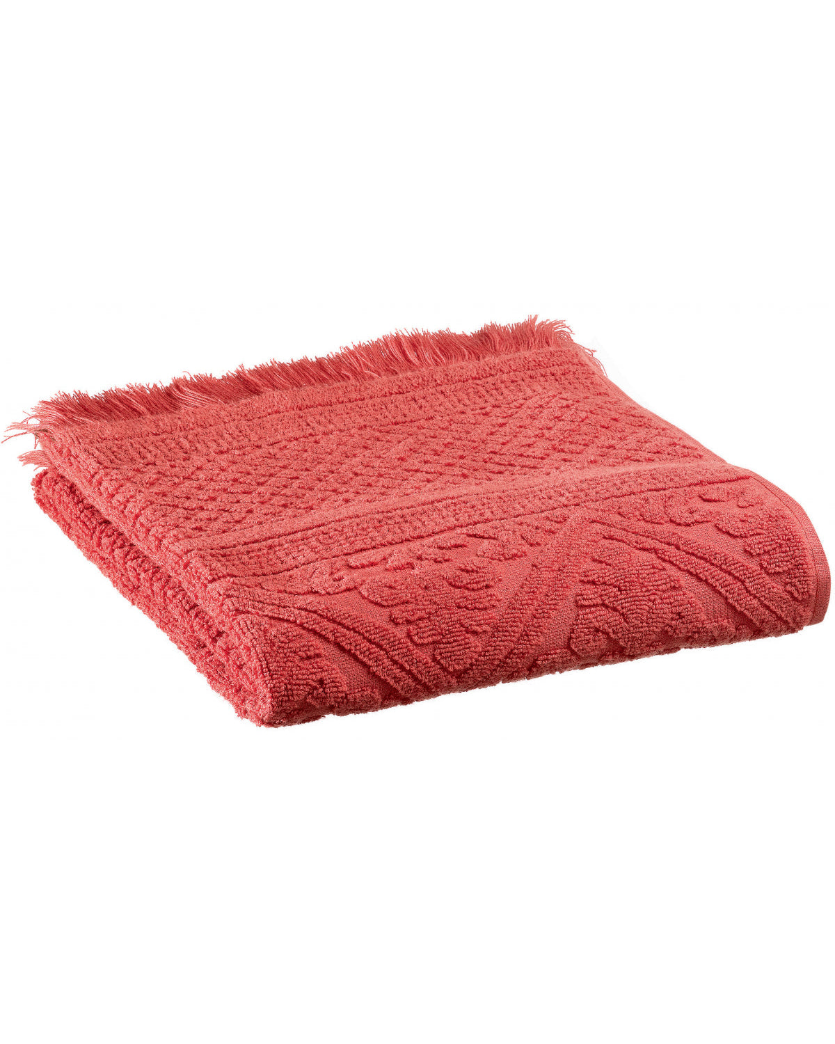 Zoe - Asciugamano rosso mattone 50 X 100