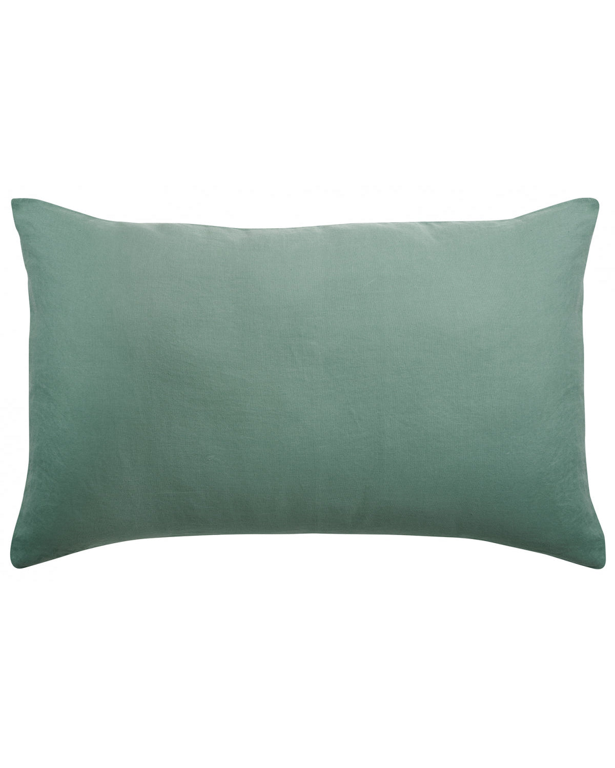 Kala - Federa in canapa, verde salvia 50 X 75