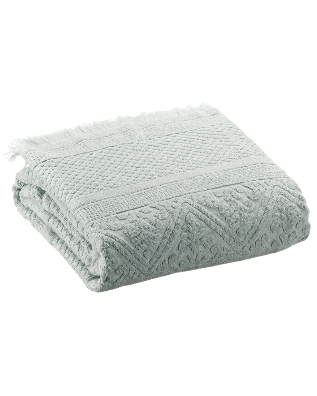 Zoe - Maxi asciugamano da bagno, verde chiarissimo 100 X 180