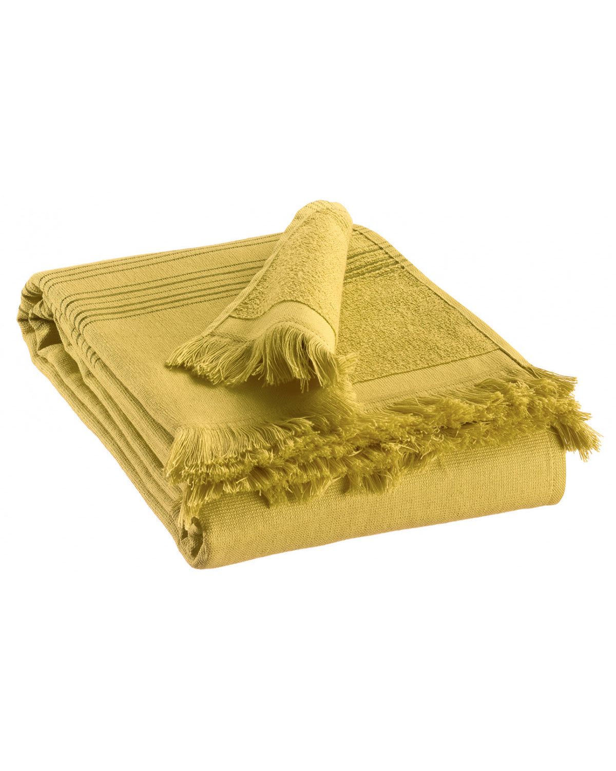 Cancun - Asciugamano Hammam verde cedro 90 X 180