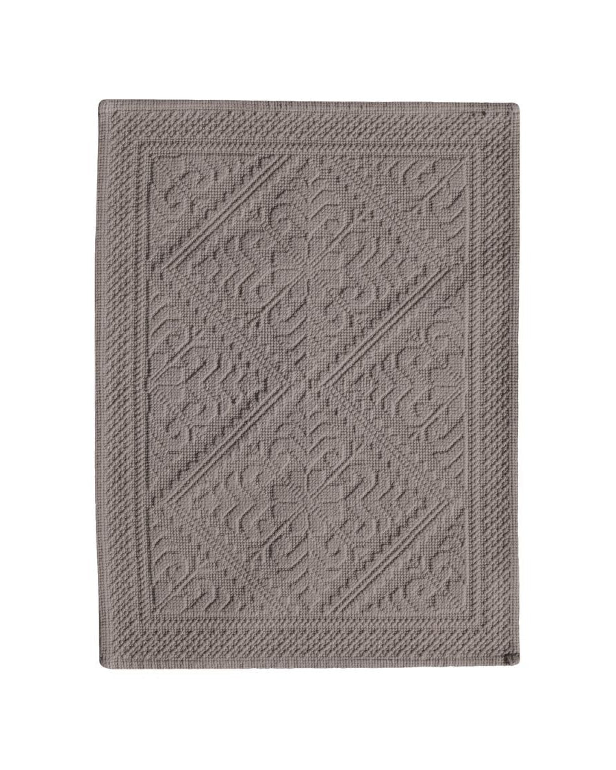 Enzo - Tappeto da bagno color camoscio 54 X 64