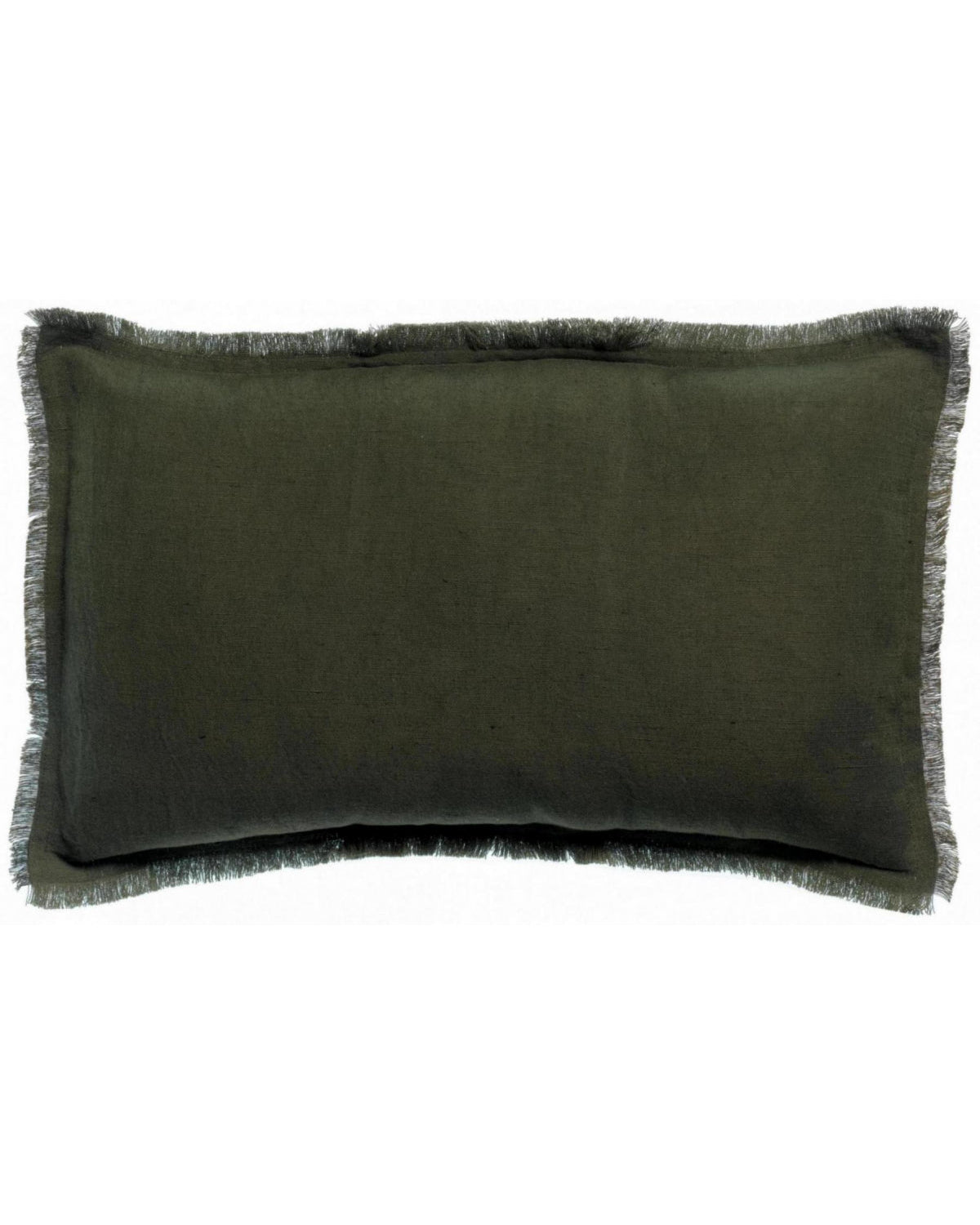 Laly - Cuscino verde oliva, 30 X 50