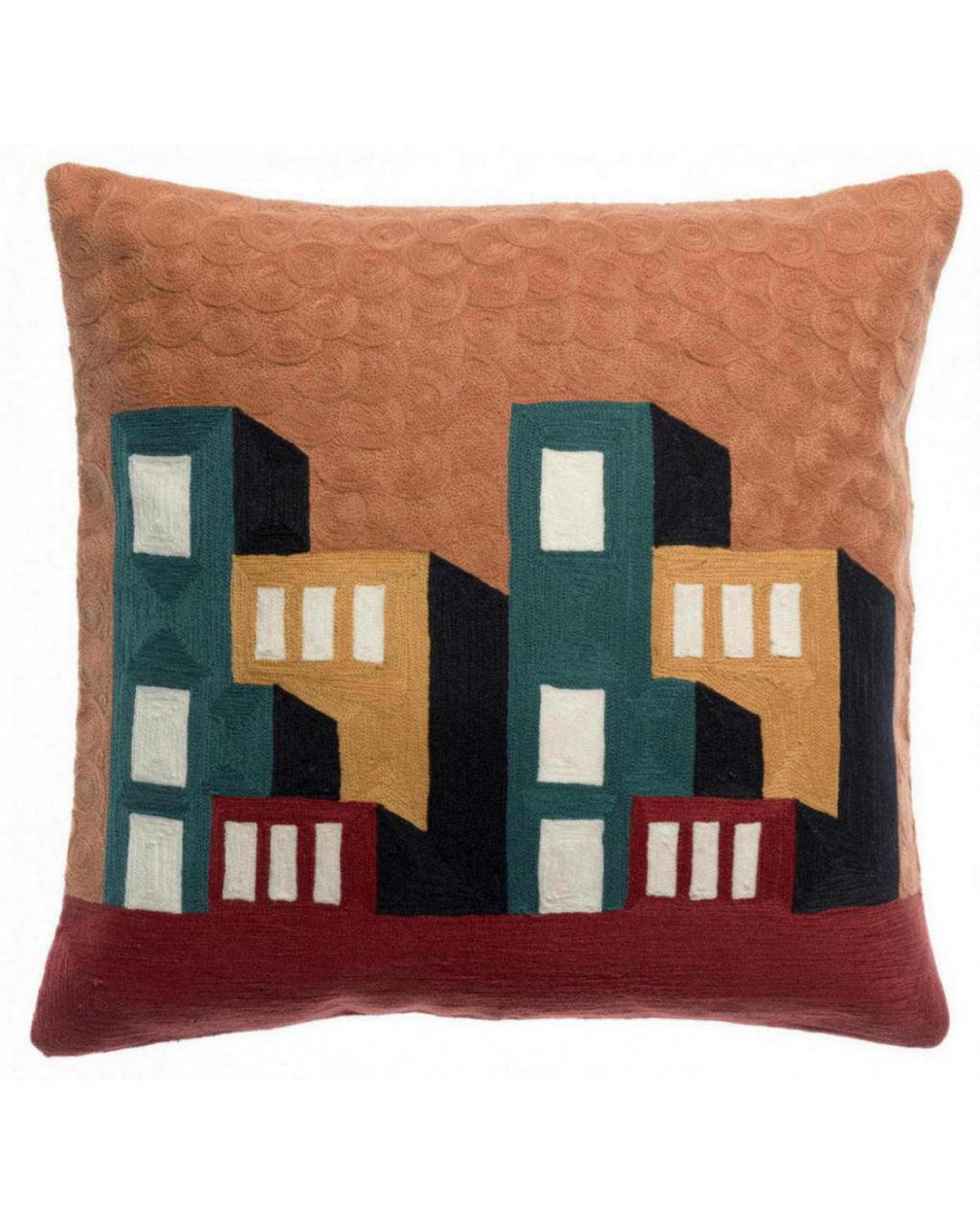 Suri - Cuscino fantasia grattacieli 45 X 45