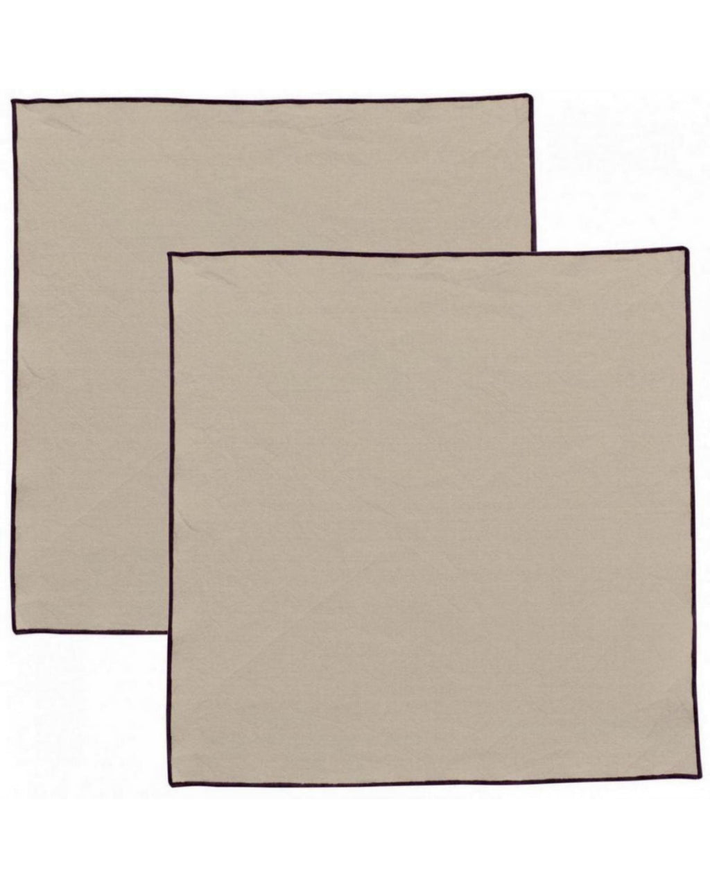 Grace ficelle - Tovagliolo in cotone riciclato, 40 X 40