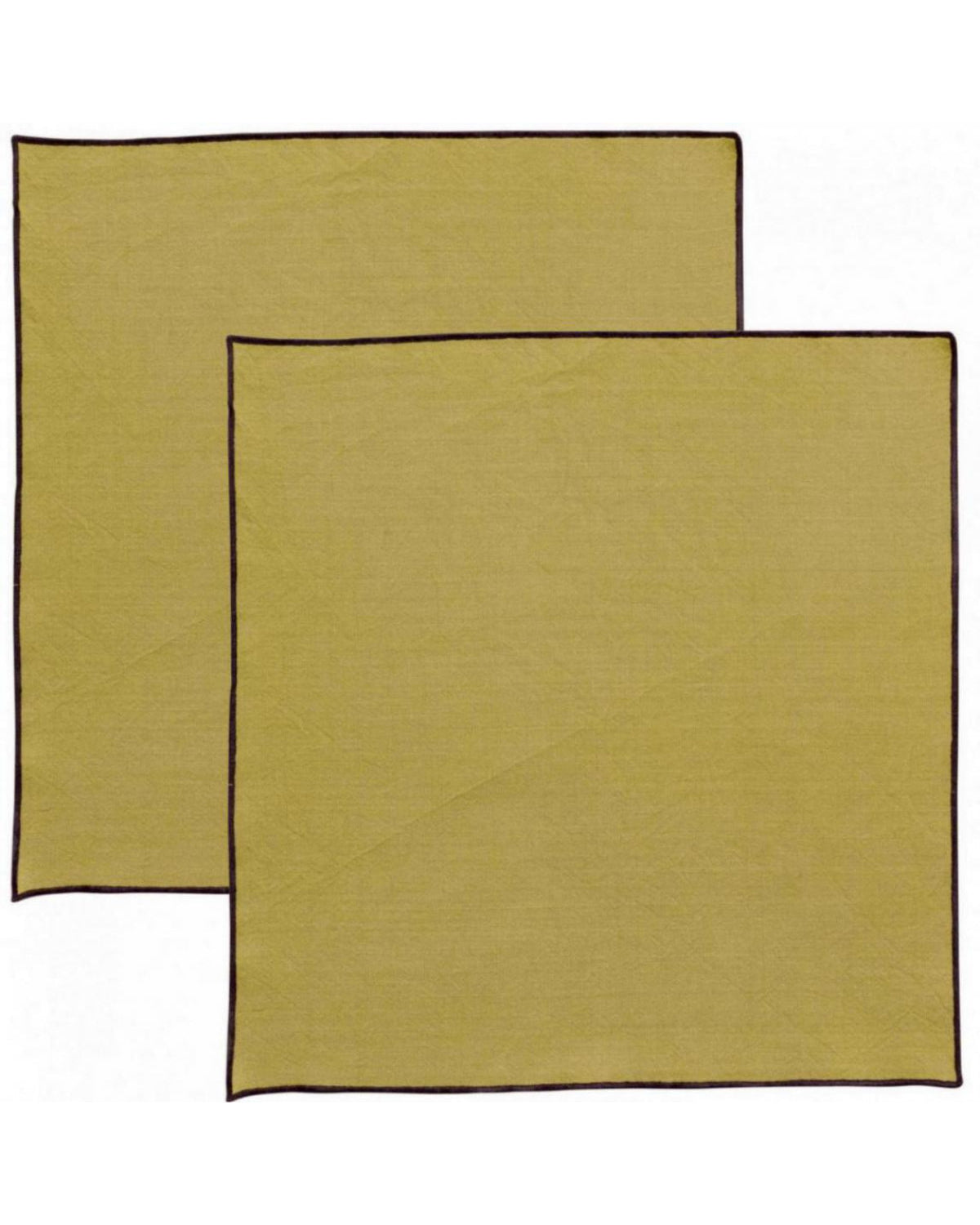 Grace kaki - Tovagliolo in cotone riciclato, 40 X 40