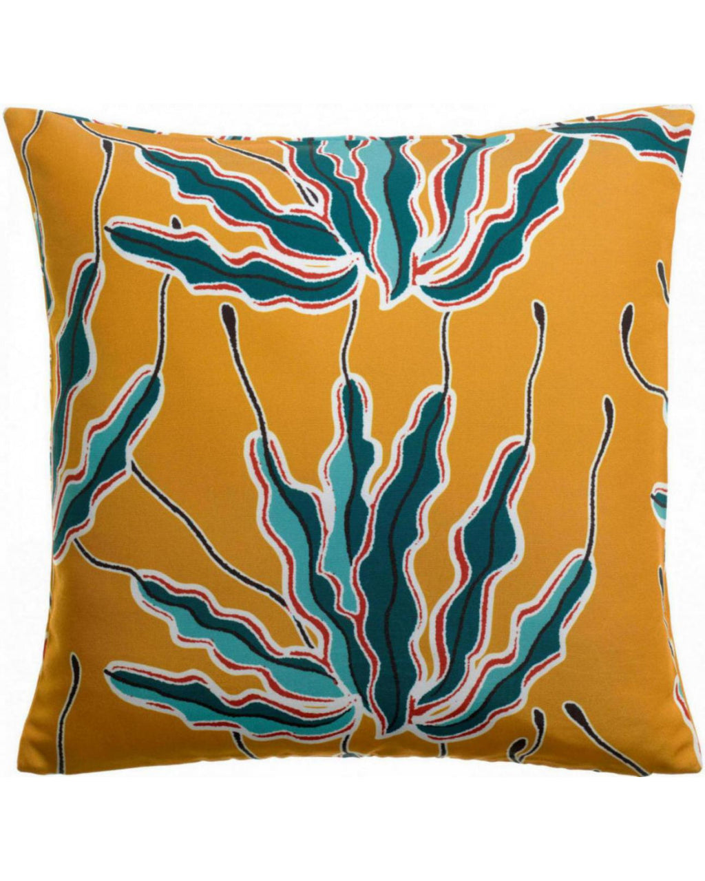 Alga - Cuscino Outdoor Stampato Bronzo 45 X 45