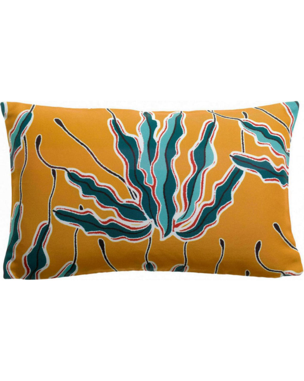 Alga - Cuscino Outdoor Stampato Bronzo 30 X 50