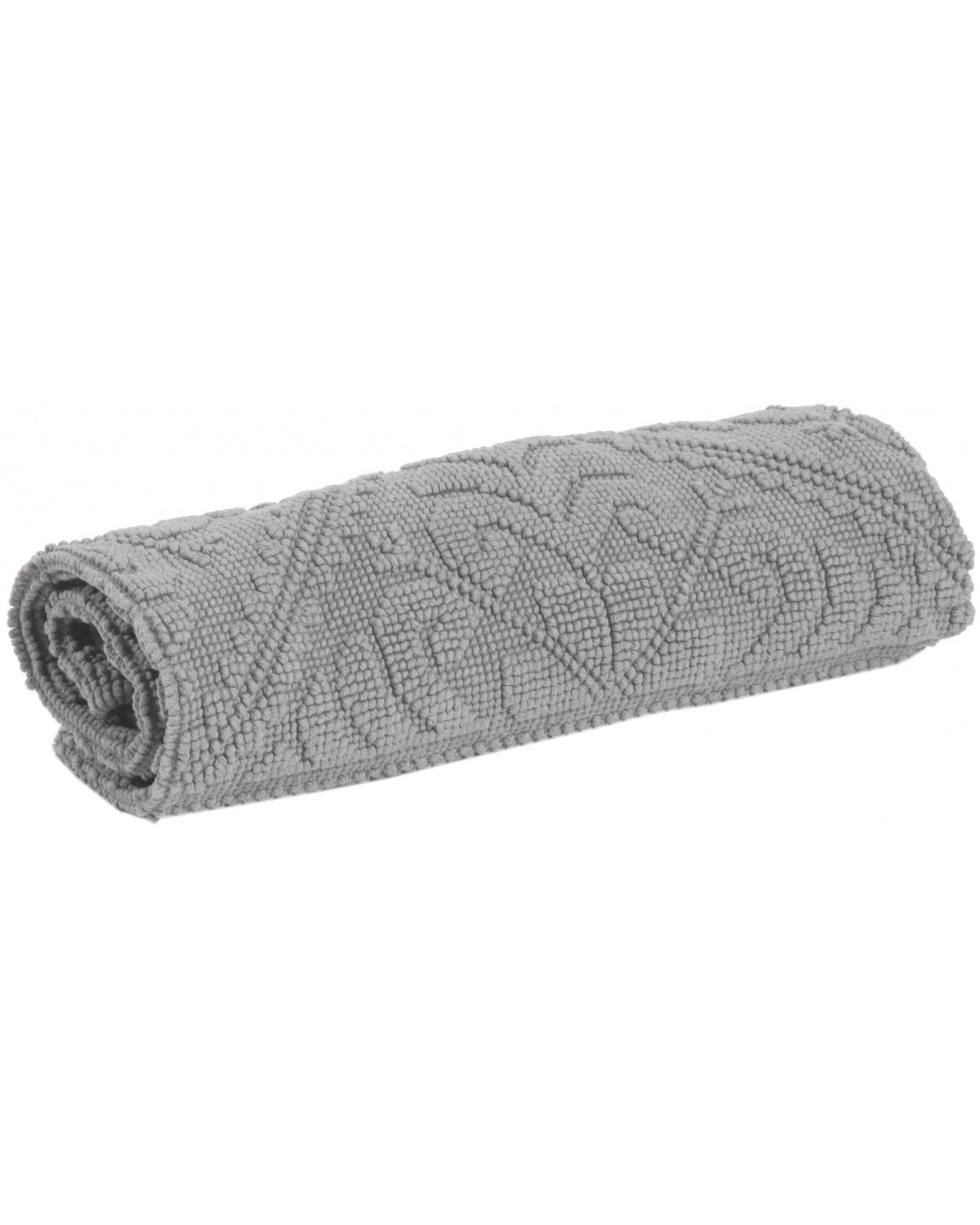 Enzo - Tappeto da bagno grigio 70 X 140