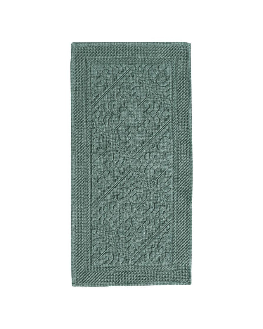 Enzo - Tappeto da bagno Vert de gris 70 X 140