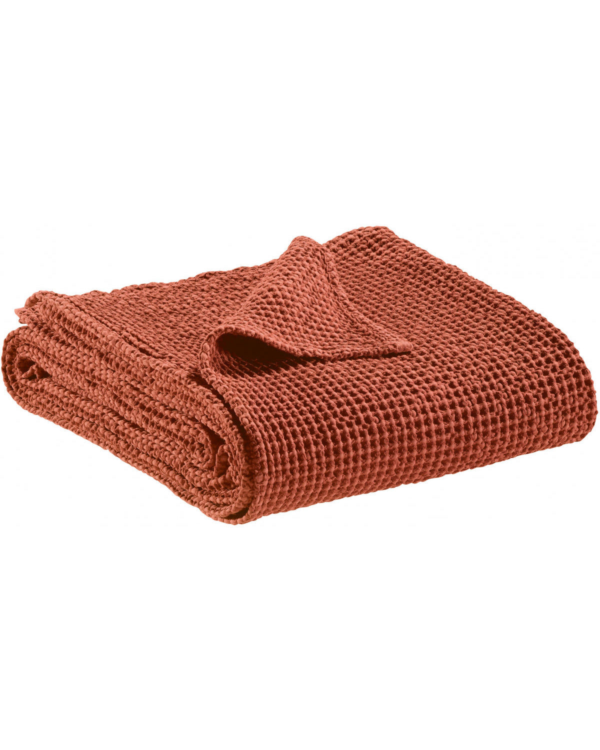 Maia - Plaid sienne 140 X 200