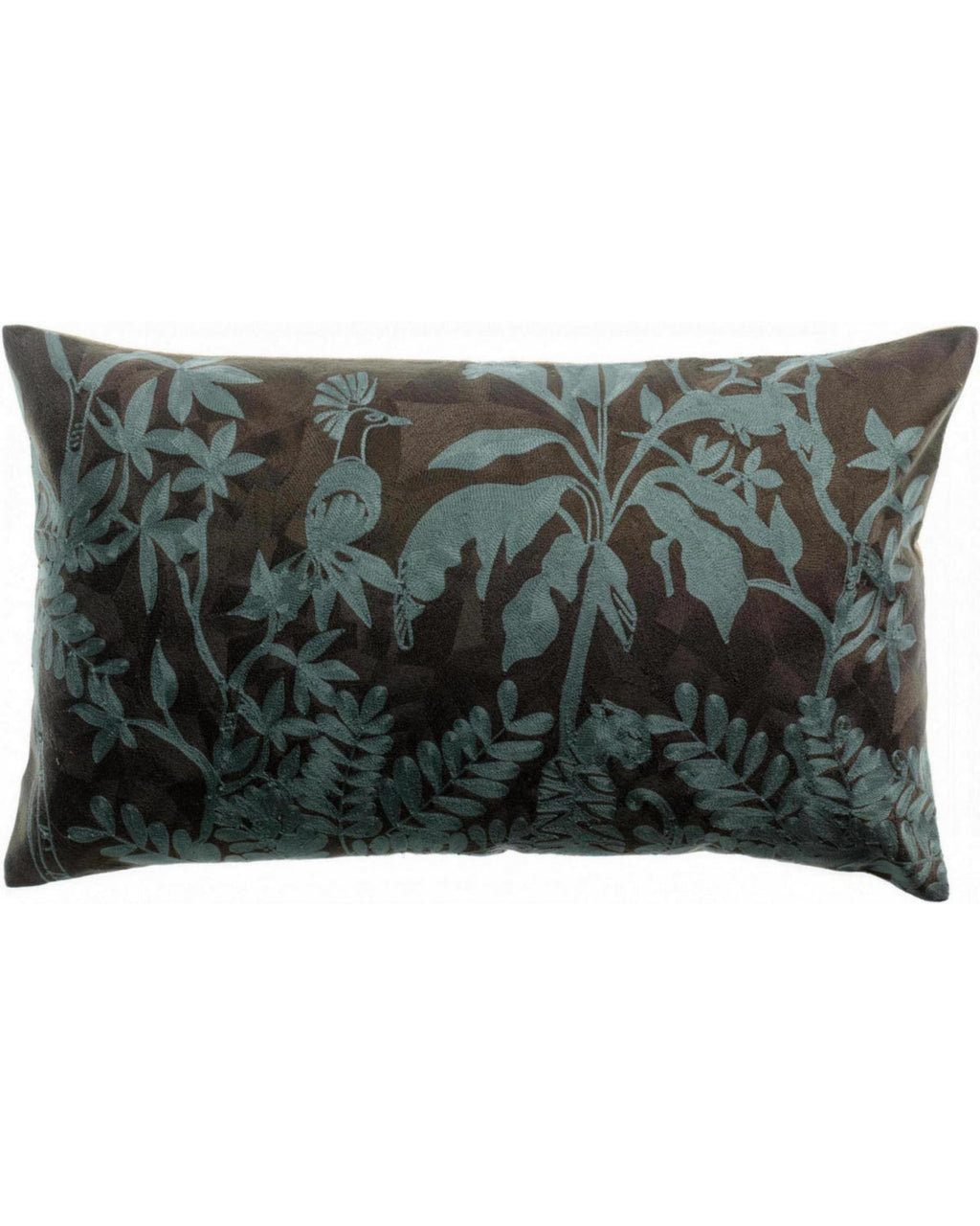 Raki - Cuscino ricamato carbone 40 X 65