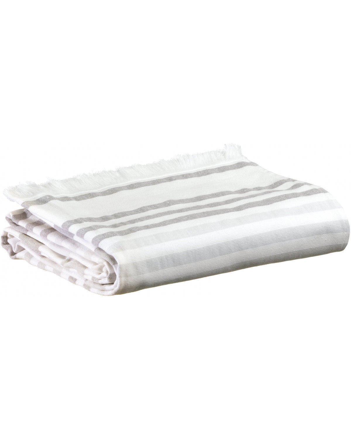 Samoa - Asciugamano fouta a righe, grigio 100 X 200