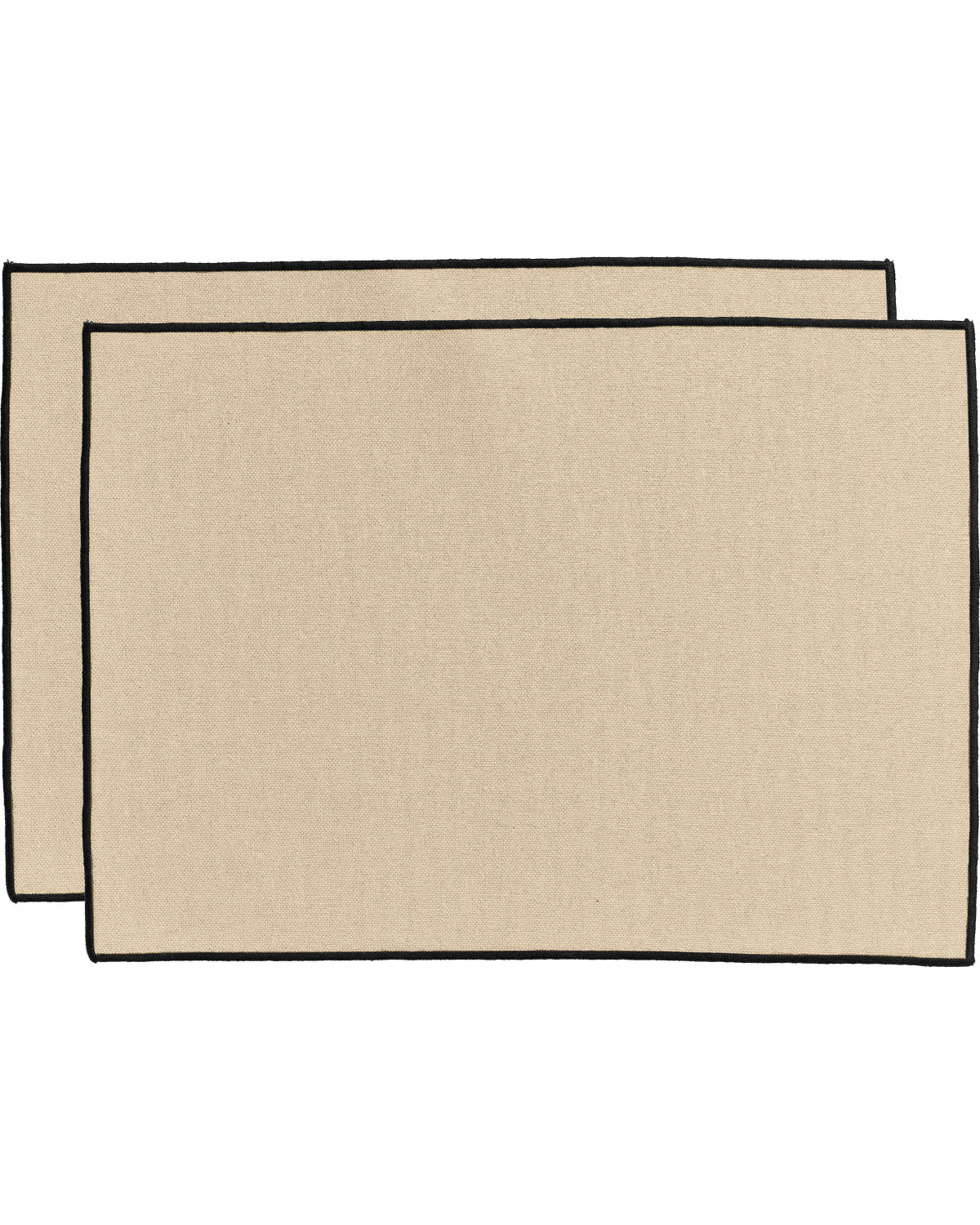 Grace - set 2 tovagliette riciclate Naturel 33 X 45